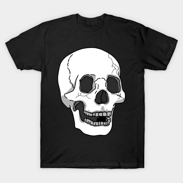 Skull T-Shirt by saradaboru